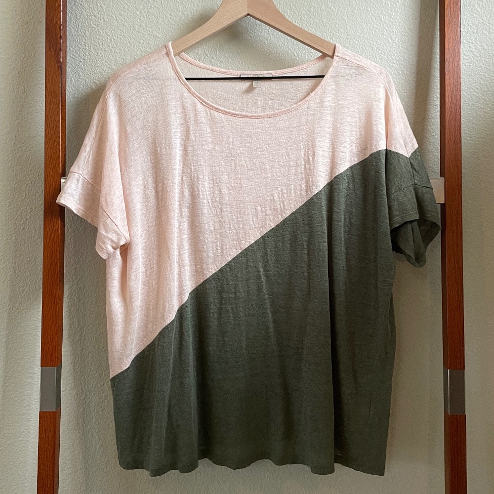 Colorblock Anthropologie T-Shirt